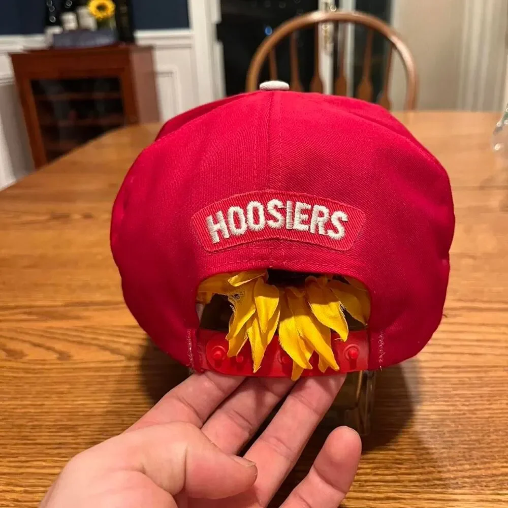 90s USA made Indiana Hoosiers snap‎ back hat